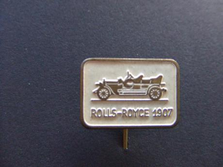 Rolls-Royce oldtimer 1907 wit